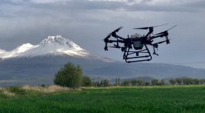 Aksaray Ziraat Odasının Dronla İlaçlama Çalışmaları Sürüyor