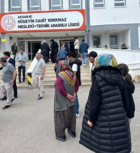 Aksaray sandığa gidiyor