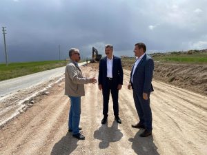 Milletvekili Altınsoy, Aksaray-Selime Yolunda Üzerinde İnceleme Yaptı