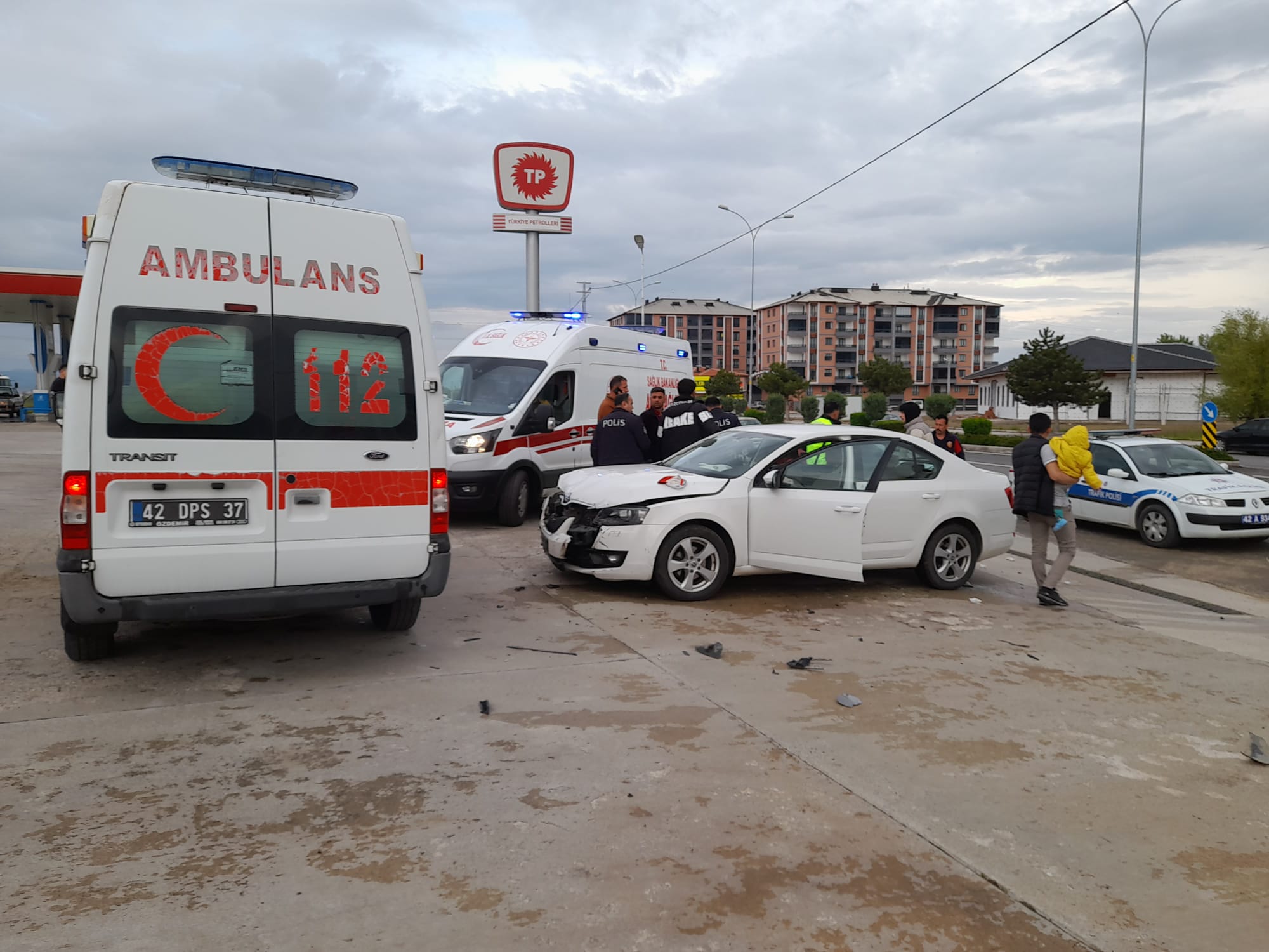 Konya’nın Seydişehir ilçesinde meydana