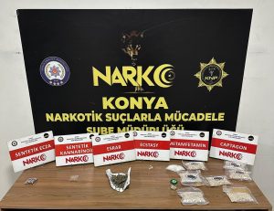 Konya’da Uyuşturucu Operasyonu: 4 Kişi Tutuklandı