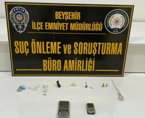 Konya’da Uyuşturucu Operasyonu;  2 Kişi Tutuklandı