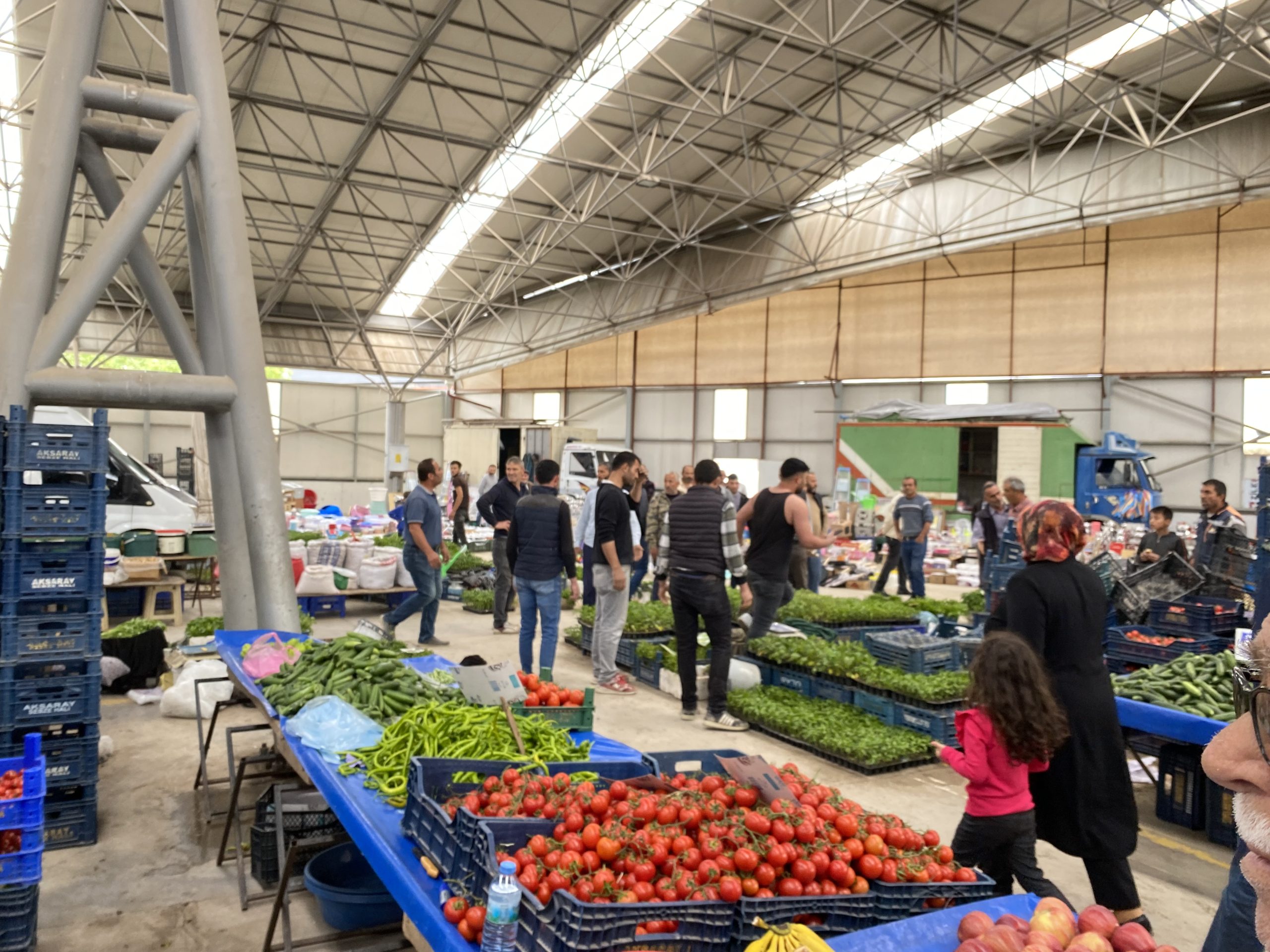 Aksaray Pazar pazarında çıkan