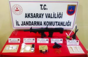 Aksaray’da Zehir Tacirlerine Jandarmadan Operasyon