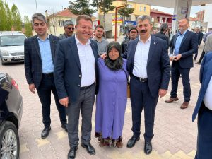 Özkan ve Altınsoy Ortaköy Halkıyla Bir Araya Geldi