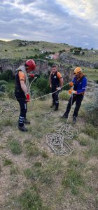 Aksaray AFAD bu defa drone kurtardı