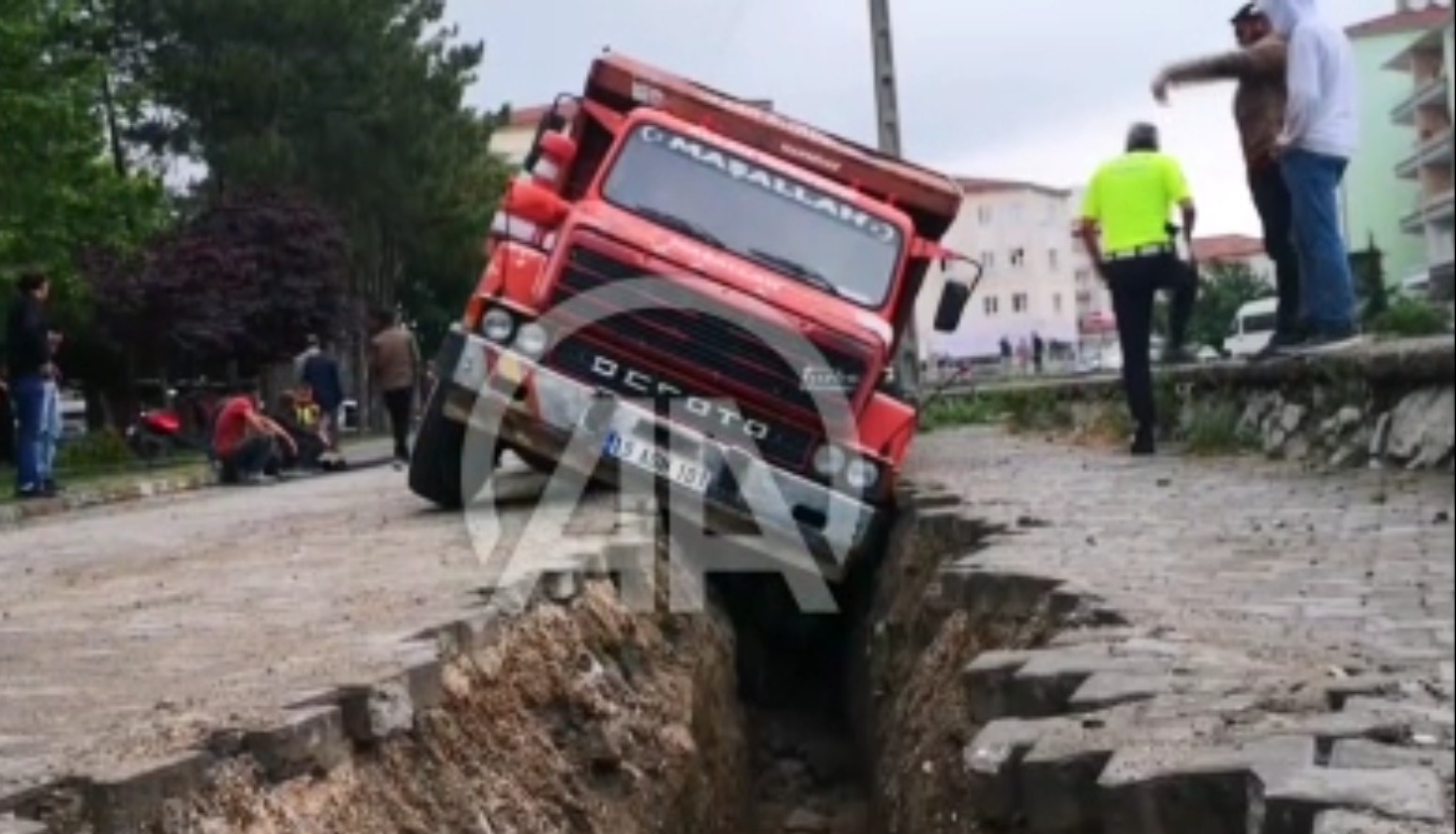 Çorum’un Sungurlu ilçesinde freni