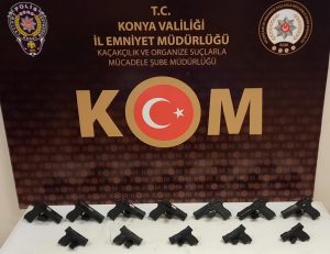 Konya’da Silah Kaçakçılığı Operasyonu 3 Şüpheli Tutuklandı