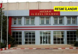 Aksaray İl Özel İdaresi 12 derslik ilkokul yapımı işi