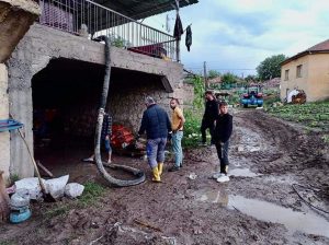 Selime kasabasında sel felakete yol açtı