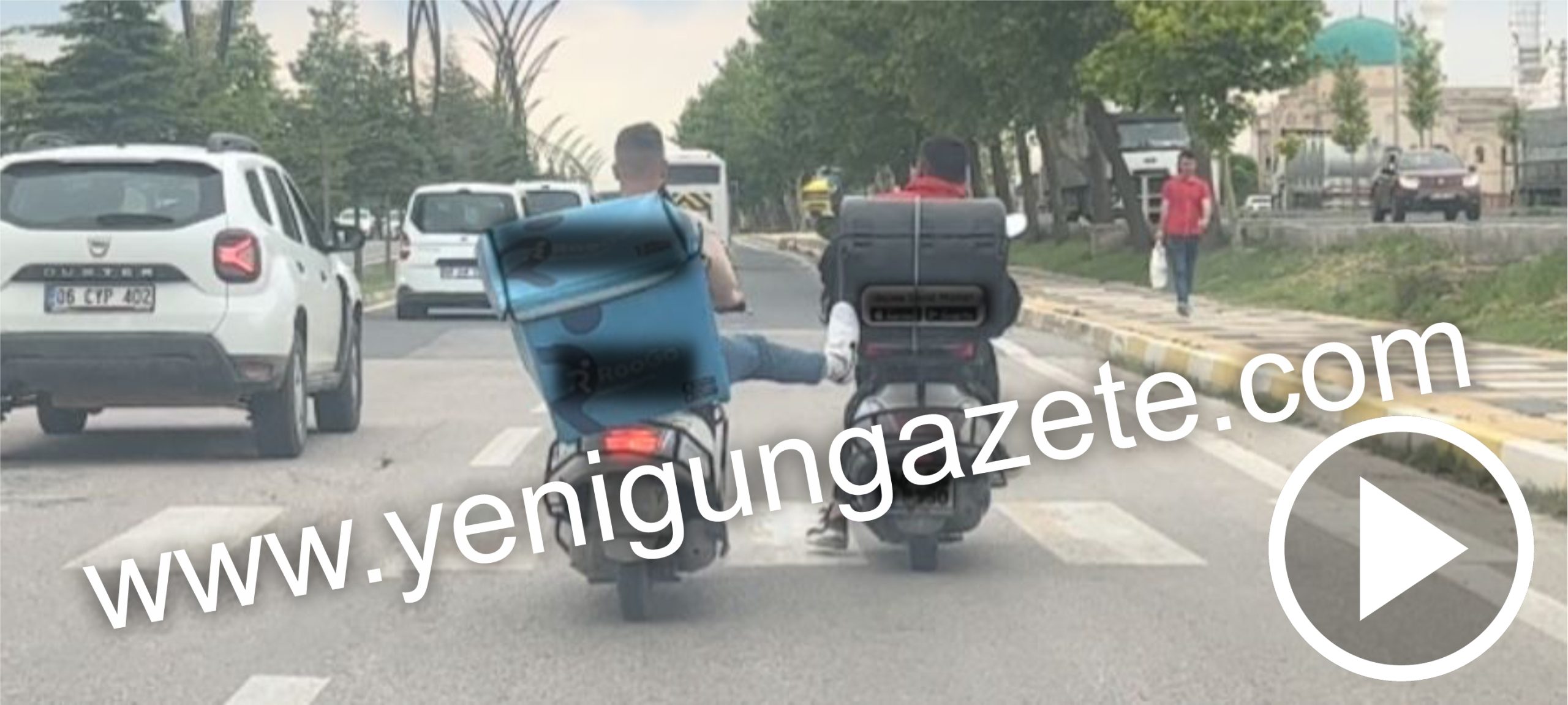 Trafikte çoğu zaman araçların