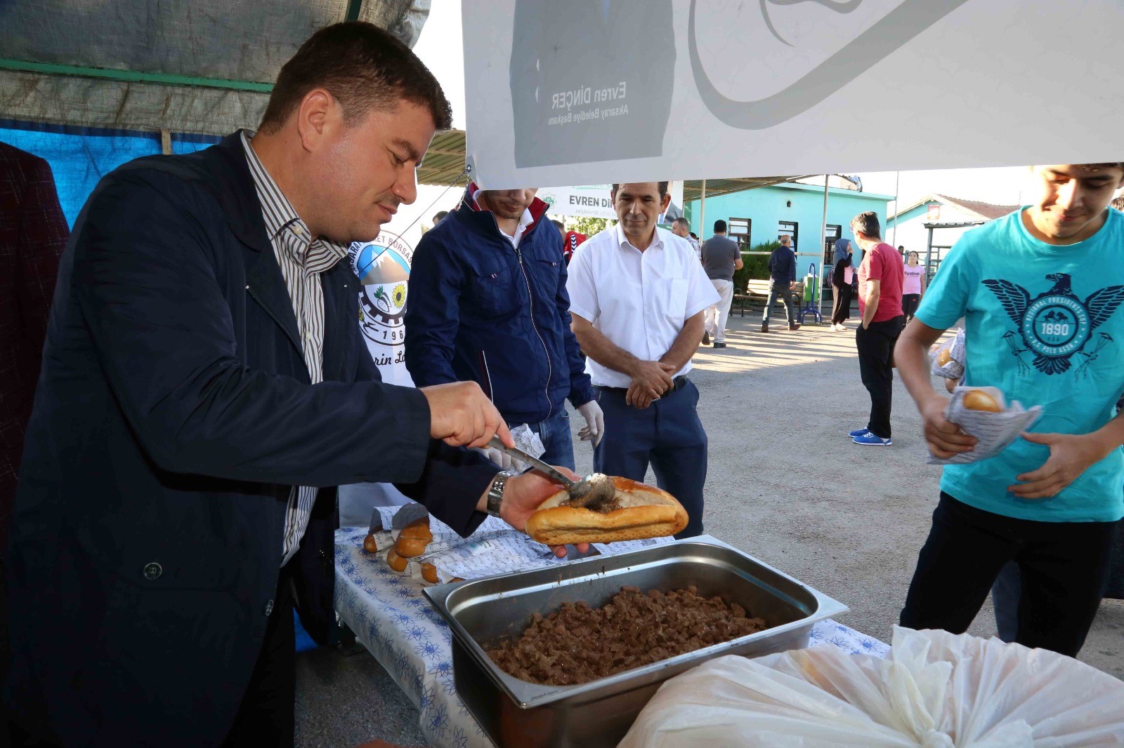 Aksaray Belediyesi kurban bayramında