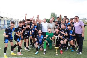 Aksaray’da yapılan U15 grup elemelerinde Kayseri Erkiletspor şampiyon oldu