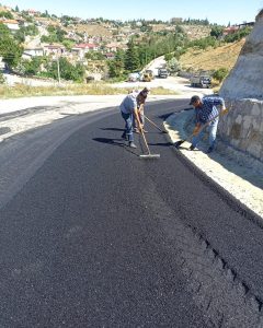 Ihlara- Yenipınar yol çalışması tamamlandı