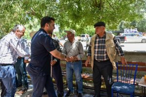 Genel Sekreter Canpolat, köy ziyaretlerinde