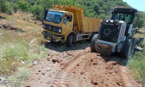 Aksaray İl Özel İdaresi, köy yollarında iyileştirme çalışmalarına hız verdi