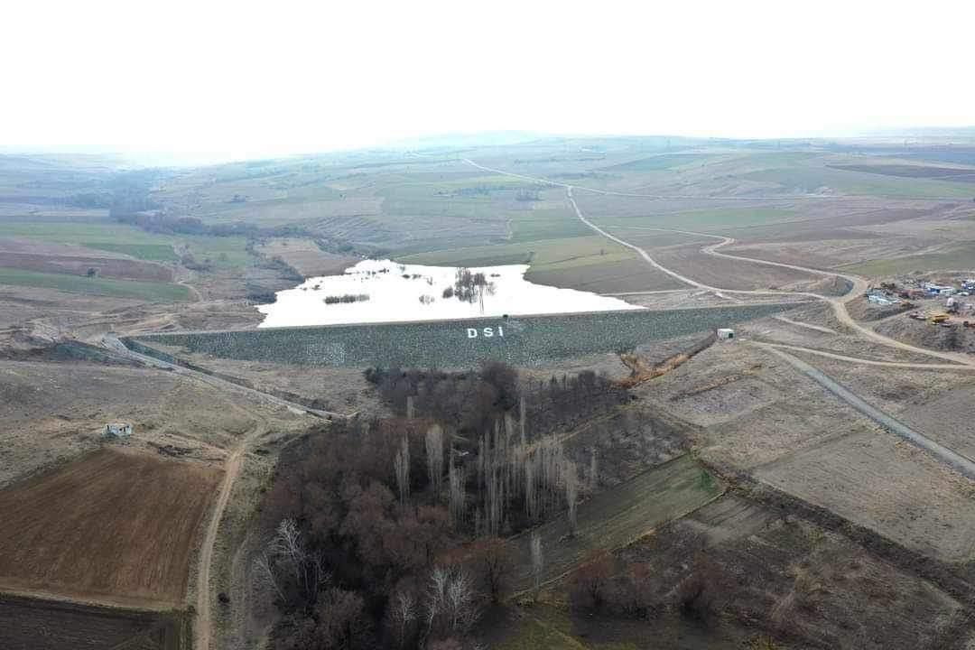 Harmandalı göleti tamamlandı. Aksaray’da