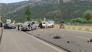 Konya’da trafik kazasında 1 kişi yaralandı