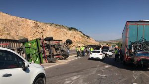 Kayseri’de zincirleme trafik kazasında 5 kişi yaralandı