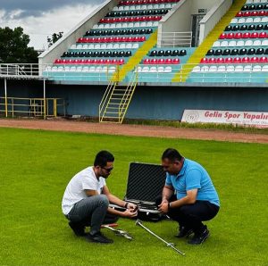 TFF, Dağılgan stadyumunda inceleme yaptı