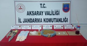 Aksaray’da Jandarma zehir tacirlerine operasyon yaptı