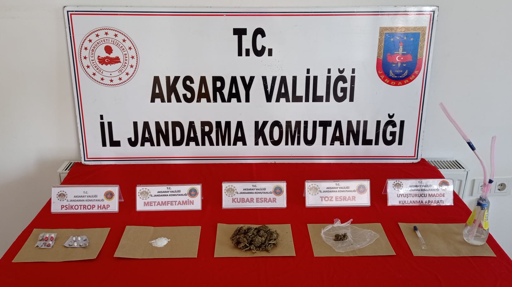 Ortaköy İlçe Jandarma ekipleri