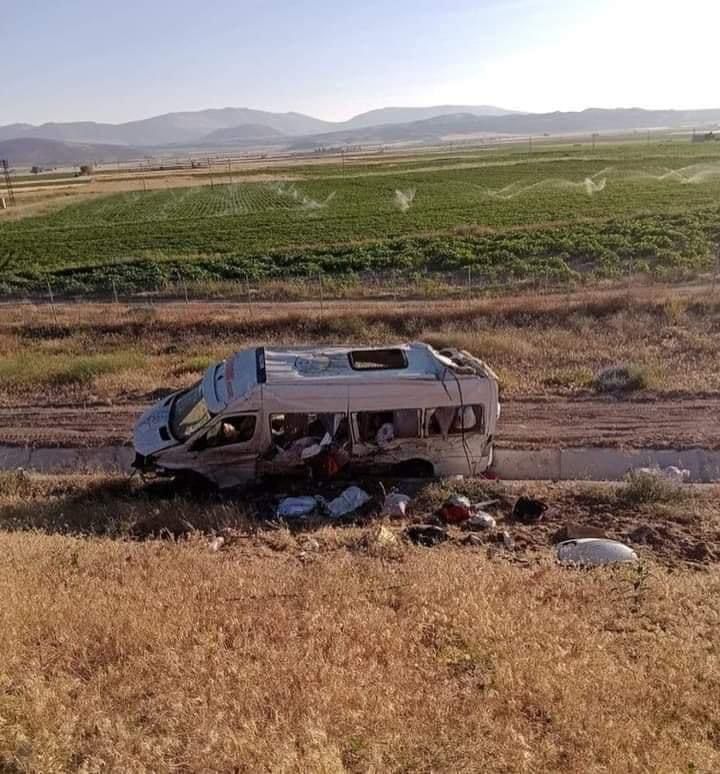 Niğde-Ankara otoyolunda meydana gelen