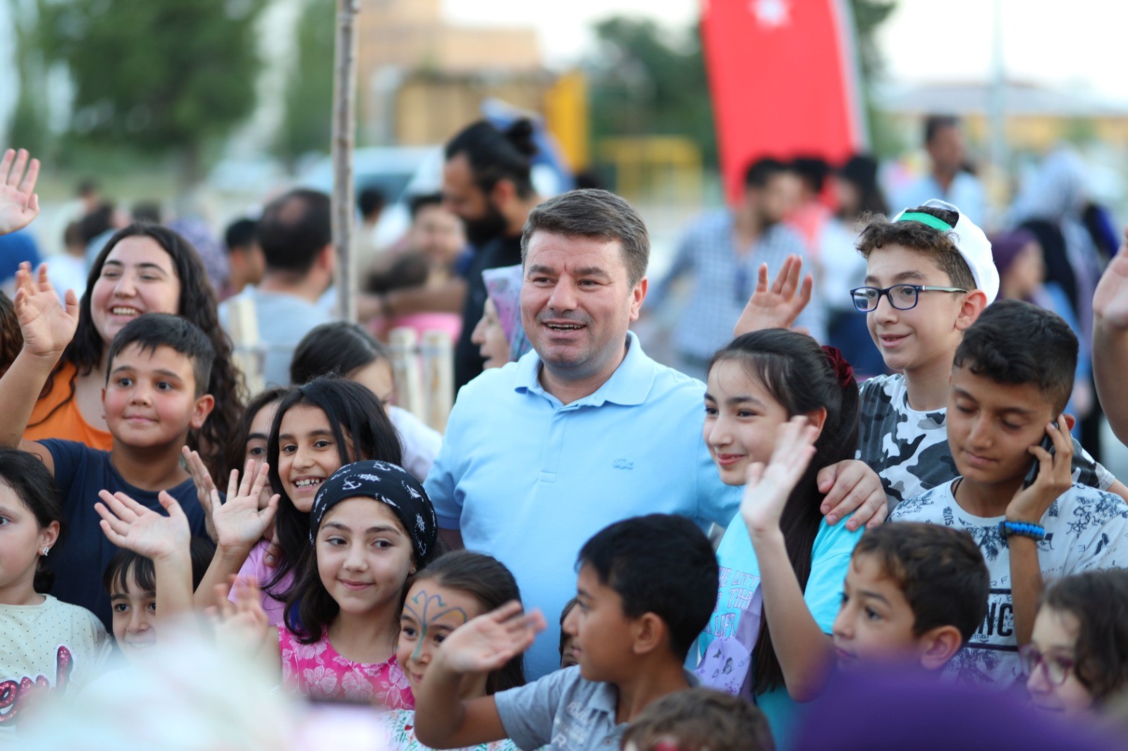 Aksaray Belediyesi çocukların doyasıya