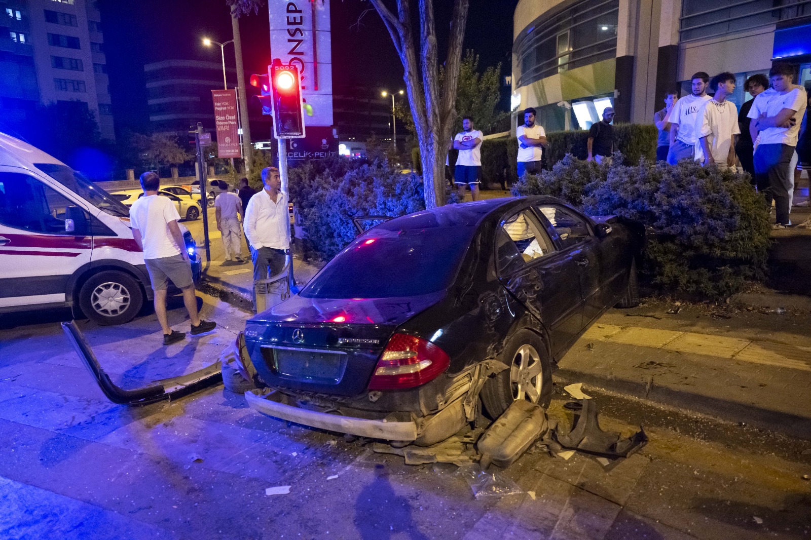 Ankara’nın Çankaya ilçesinde meydana