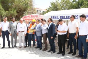 Hacı Mehmet Uzun Camii’nin temel atma törenini gerçekleşti