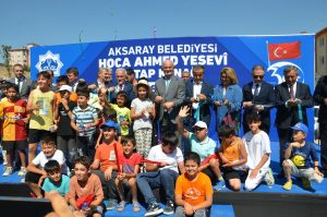 Hoca Ahmed Yesevi Kitap Konağı coşkuyla açıldı