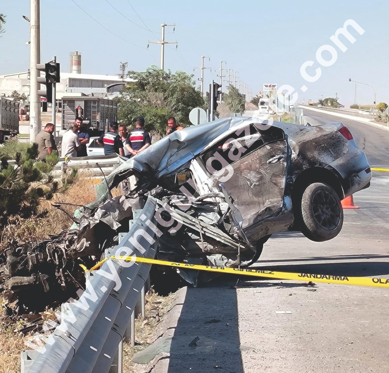 Aksaray-Konya karayolu Bozcamahmut köyü