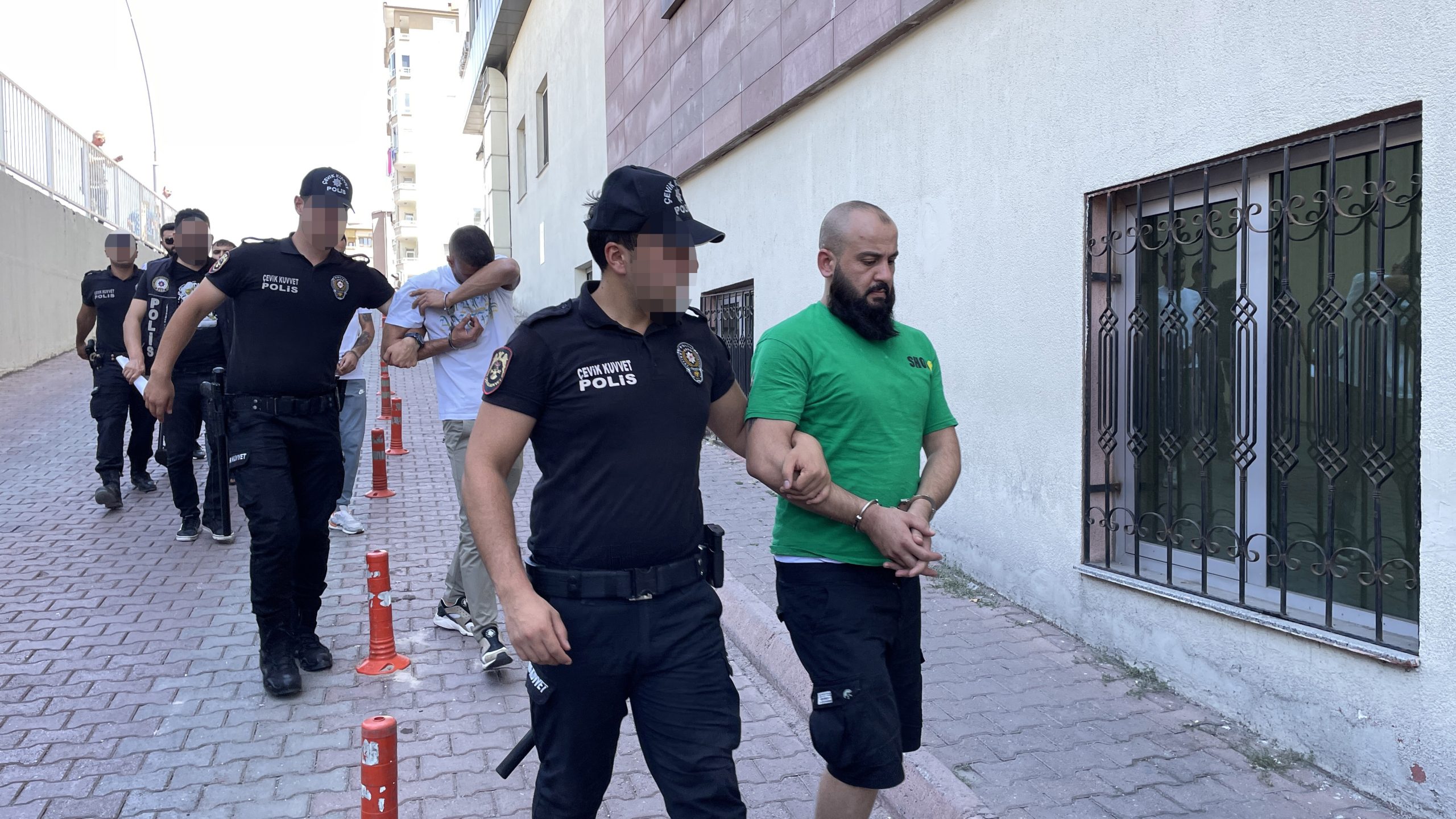 Kayseri’de polisten kaçarken kaza