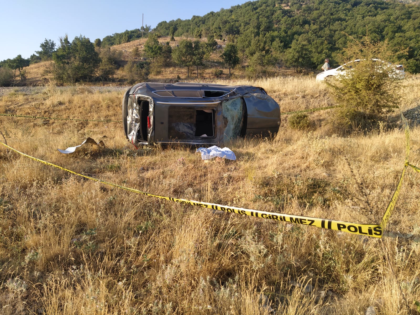 Konya’nın Seydişehir ilçesinde şarampole