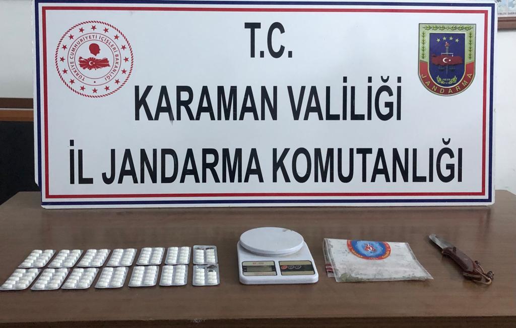 Karaman’da mısır tarlasında uyuşturucu