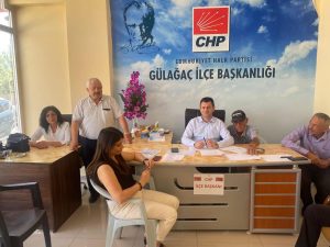 CHP Gülağaç İlçesi’nde Olağan Kongre Gerçekleşti: Servet Demir İlçe Başkanı Seçildi