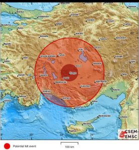 Konya’da deprem, şükürler olsun sıkıntı yok