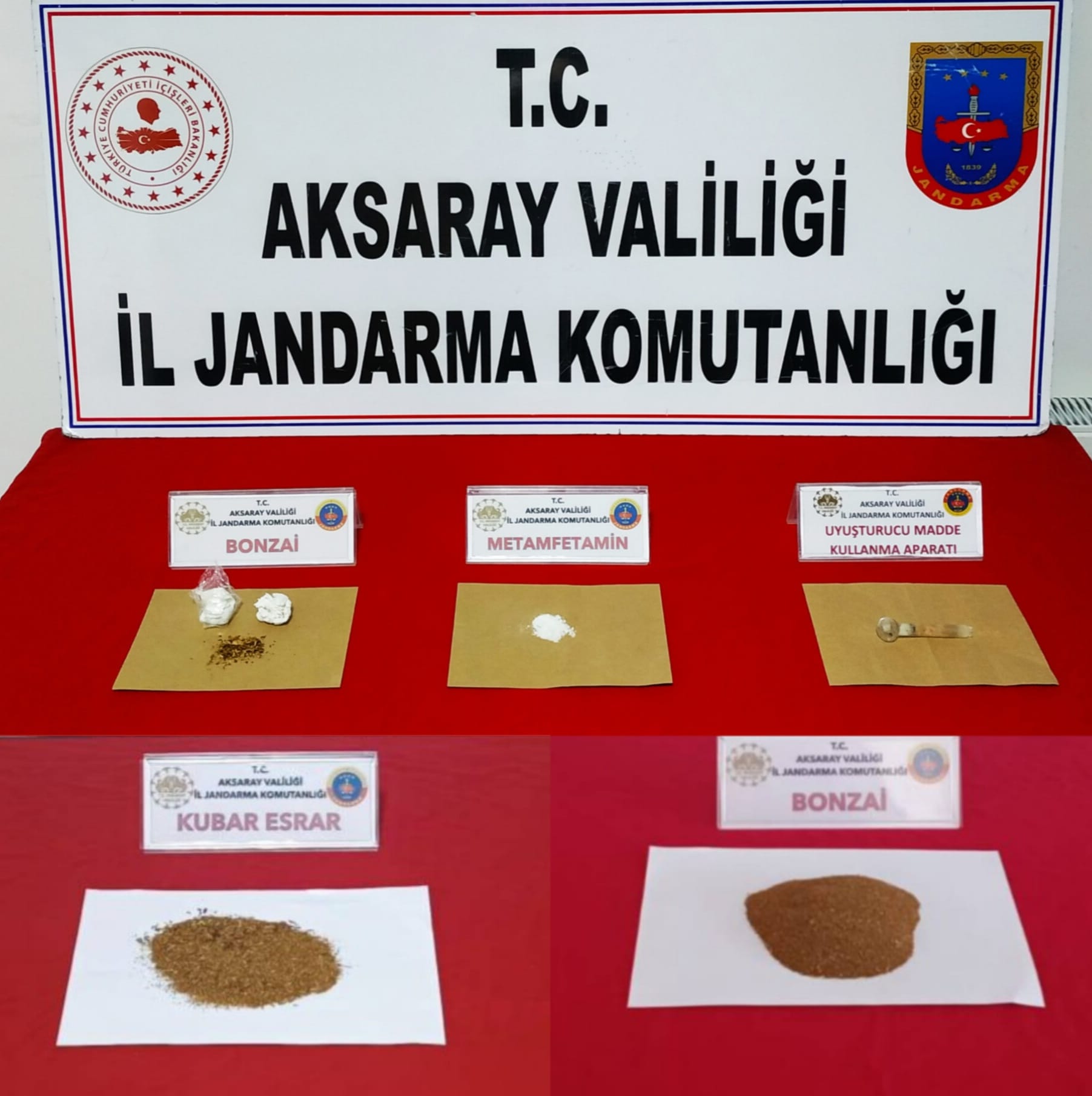 Jandarma ekipleri, Uyuşturucu veya