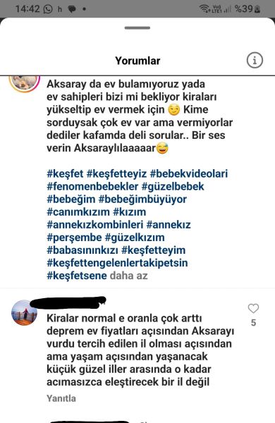 SOSYAL MEDYADA AKSARAY’DA YAŞANAN