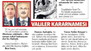 Ahmet Hakan, Vali’den övgüyle bahsetti