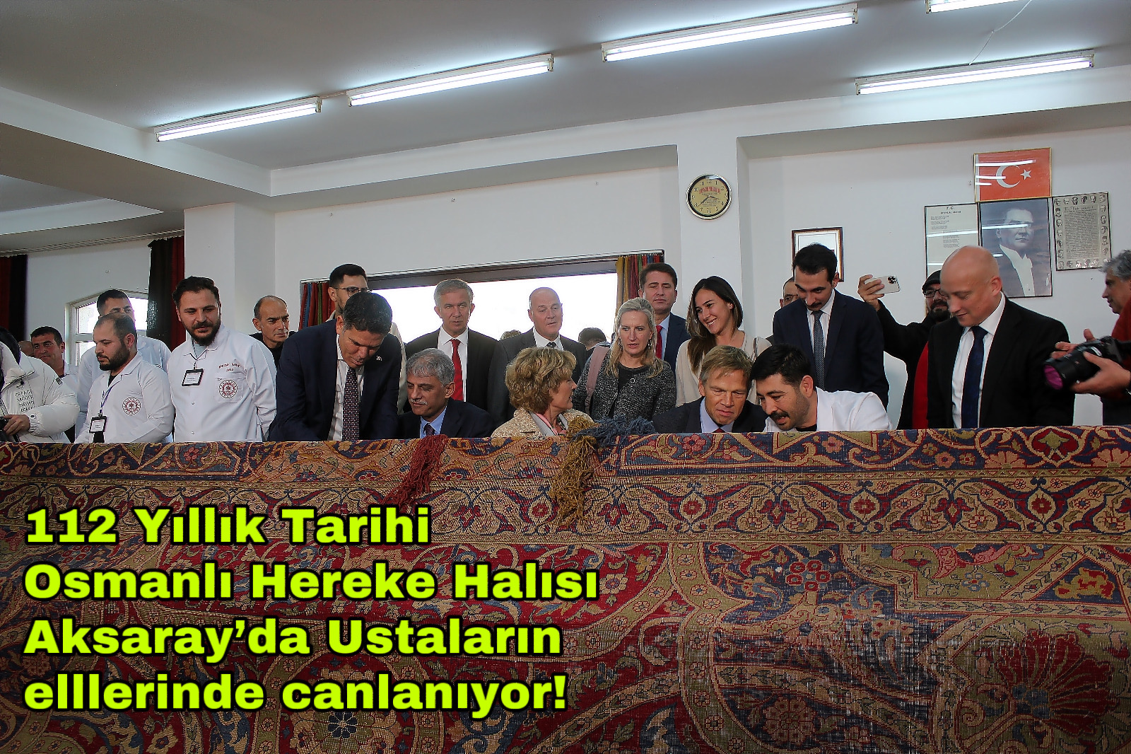 Tarihi Hereke halısı, Sultanhanı’nda