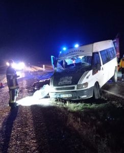 Trafik kazasında 1 kişi öldü, 5 kişi yaralandı