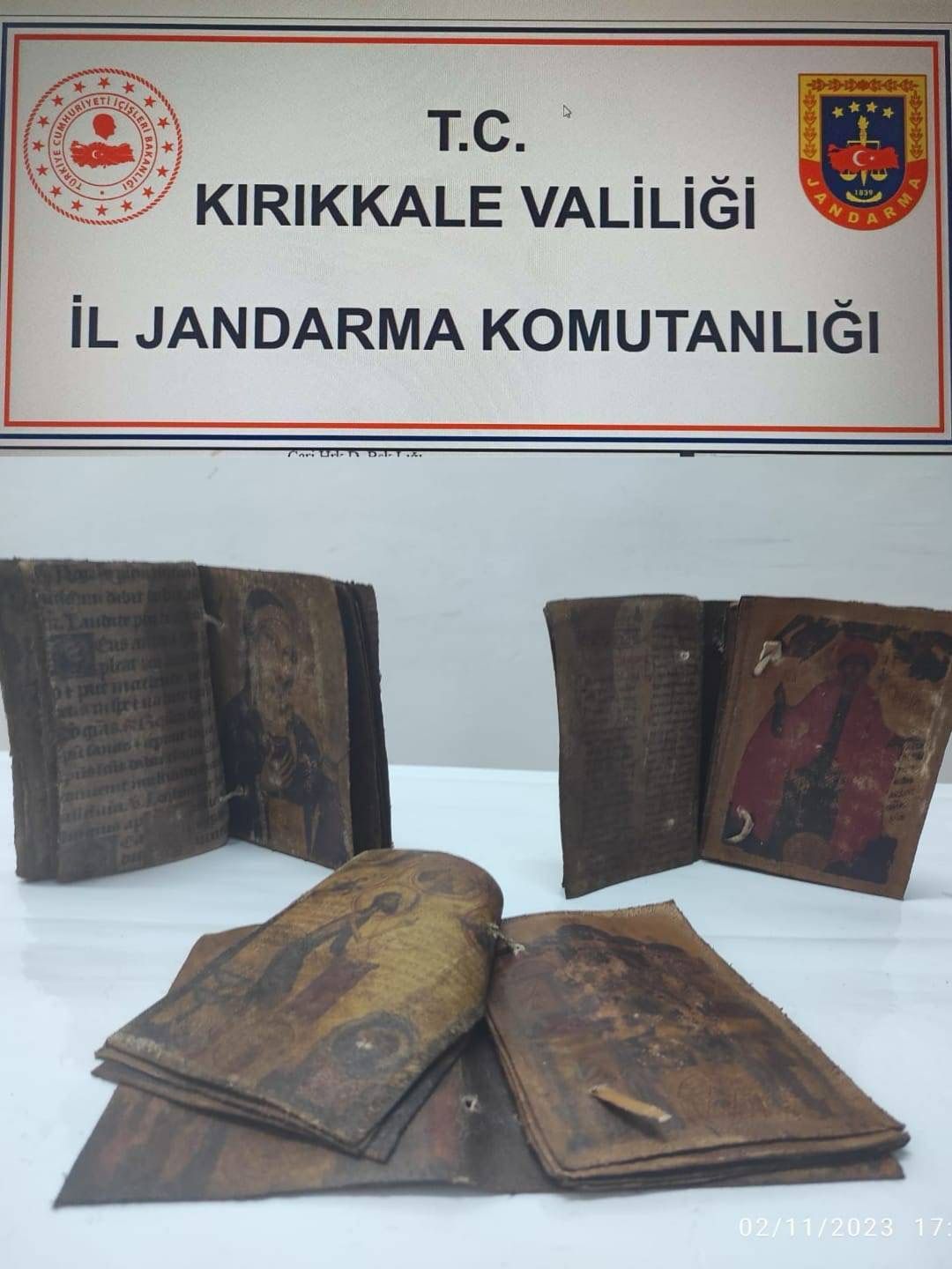 Kırıkkale’de jandarma ekiplerince tarihi