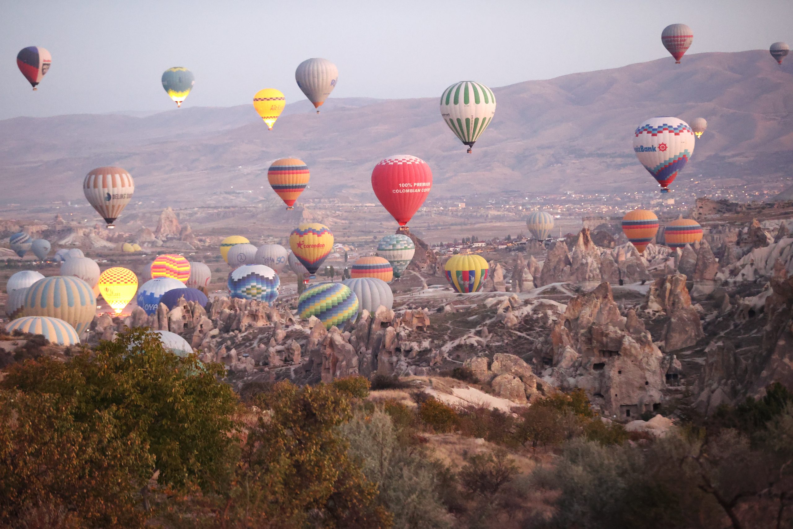 Dünyada sıcak hava balon