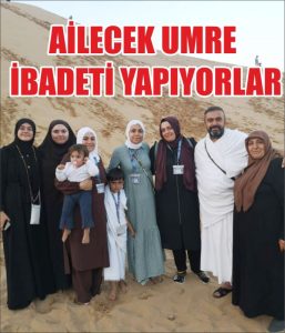 İbadeti aile boyu yerine getiriyorlar!