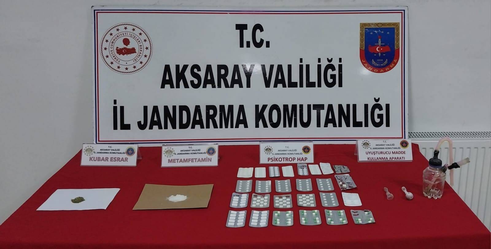 Jandarma ekipleri, uyuşturucu madde