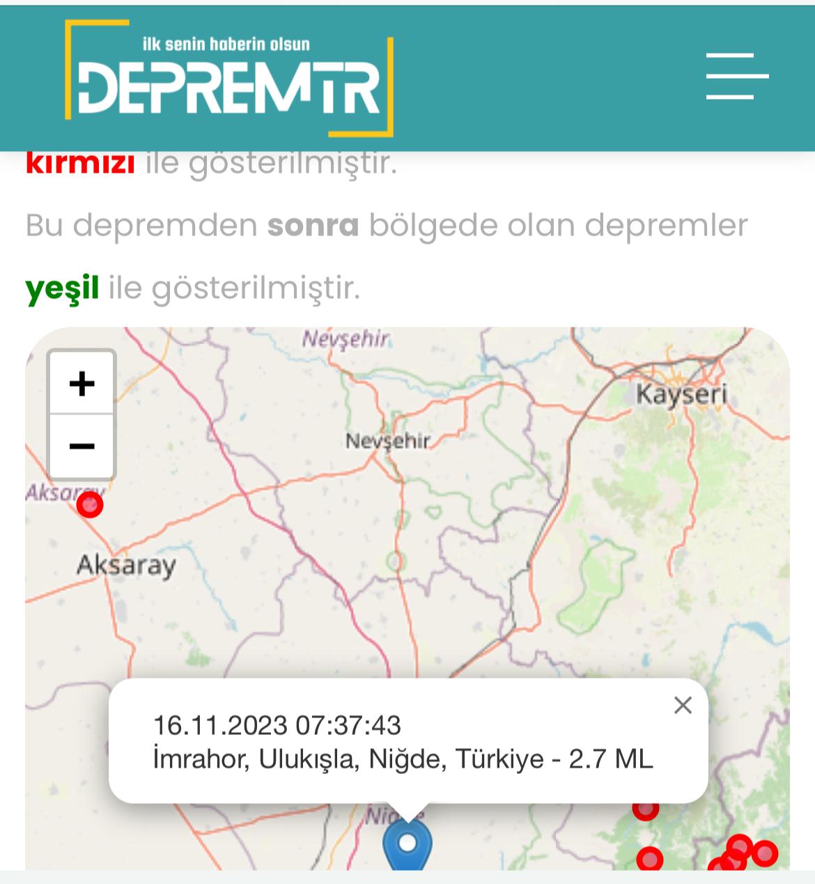 Niğde’nin Ulukışla ilçesinde sabah