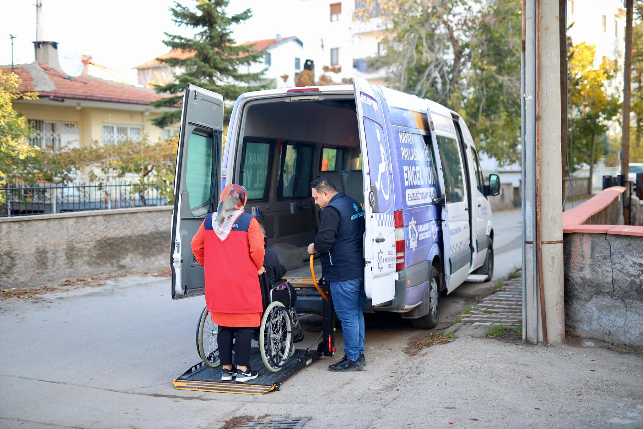 Aksaray Belediyesi, fiziksel engeli