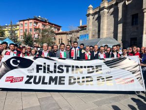 Aksaray zulme ‘Say Stop’ dedi!