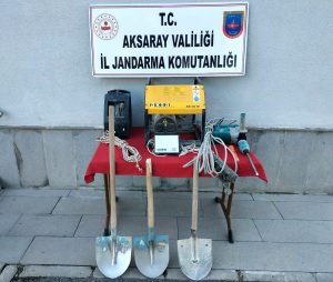 Aksaray’da Jandarmadan definecilere suçüstü operasyon; 5 kişi gözaltında!